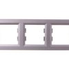 Asfora Ramka 3-Krotna Pozioma Stal Eph5800362
