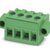 Wtykowy blok zaciskowy 4 -pinowe raster 5.08mm Żeński Phoenix Contact