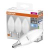 3PAK Żarówka LED E14 B35 5W = 40W 470lm 4000K Neutralna OSRAM