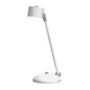 Lampka Biurkowa Arena White/Silver 1Xgx53 Mlp7782 Milagro