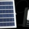 94008 LED floodlight with solar panel, 16 W, 6000 K