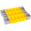 Sortimo 6000010091 LB 102 Tray 23-piece Set for L-BOXX 102 Grey & Yellow