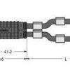 Turck 6630466 Rozdzielacz i adapter czujnika/aktuatora VBRS4.4-2PKG3Z-5/5/TEL, 5 m, 1 szt.