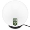 Lampa Oprawa Ogrodowa Zewnętrzna Kula Led 20Cm E27 Ip65 Lumikula2 Lumiled