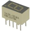 Wyświetlacz; LED; SA36-11EWA; pojedynczy; czerwony; anoda; 7-segmentowy; 9,14mm; 7,5mm; 14mm; Kolor tła: szary; 0,48÷1,9mcd; 625