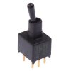 TL46P005500 APEM On-On Subminiature Washable PCB Toggle Switch DPDT