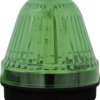 Lampa błyskowa LED, ComPro BL70 CO/BL/70/G/024/15F, 15 funkcji, 24 V DC/AC, IP65, ziel.