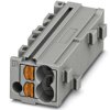 Shunting honeycomb, push-in connection, 0.14-2.5 mm², 1 pole, 17.5 A, 6 kV, gray, 3270302
