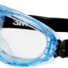 3M Fahrenheit FHEIT Pełne okulary ochronne z ochroną przeciw zarysowaniom niebieski, czarny EN 166 DIN 166