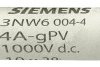 Bezpiecznik 6A 10 x 38mm 1kV dc Siemens