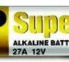 Bateria 27A 12V - SUPER ALKALINE GP