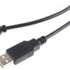Kabel USB Złącze A USB A Złącze B Mini USB B dł. 1m