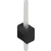 Pin header, 1 pole, pitch 2.54 mm, straight, black, 10046101