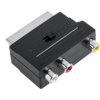 Przejście SCART(EURO) - 3xRCA in/out
