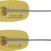 Thermo TECH poliester Mata grzewcza lusterka samoprzylepna 12 V/DC, 12 V/AC 12 W Certyfikat odporności IPX4 (D x S) 100