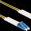 88068 Fiber optic cable LC Duplex Singlemode OS2 angled 0.5 m