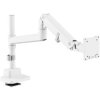Digitus DA-90476 Single Monitor Mount, 144.8cm (57"), 27kg, Gas Spring, White