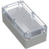 TRU COMPONENTS TC-13865148 Enclosure Light grey/Transparent ABS/PC 200x100x75mm