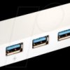 EB3101 USB 3.0 4-port hub, white