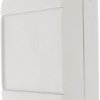 ABS enclosure, (L x W x H) 105 x 105 x 37 mm, light gray (RAL 7035), IP66, 1555LF17GY