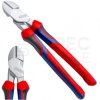 Szczypce boczne tnące dla elektroników 250mm o zwiększonym przełożeniu KNIPEX 74 05 250