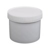 Pojemnik Zakręcany PP - 250ml - Biały - Okrągły