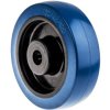 Kółko do wózka, Niebieski, obc.: 350kg, śred.: 160mm, szer.: 48mm