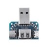 Płytka przejściówka USB Adapter Mężczyzna na Żeński Micro Typ-C 4P 2.54mm Moduł USB4 Konwertera