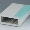 ABS enclosure, (L x W x H) 130 x 245 x 74 mm, gray white (RAL 9002), IP40, B2212005