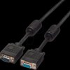 04.11.70 VGA monitor cable, 15-pin, extension, ferrite, 20 m
