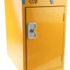 Szafa 1-drzwiowa, materiał: Stal, kolor: Żółty, 480 mm x 300 mm x 450mm, RS PRO