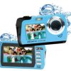 Aquapix W3048-I Edge Iceblue Aparat cyfrowy 48 MPx jasnozielony, niebieski Kamera podwodna, Wyświetlacz przedni