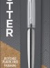 1953205 Ballpoint pen, blue, M, Jotter stainless steel
