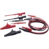 Schnepp 354 000061 Safety Test Leads Alligator Clips 4mm Plug Black/Red