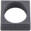 CONTA-CLIP 28732.4 Element uszczelniający KDS-DEG 34-35 BK, (D x S x W) 42.8 x 42.8 x 17.7 mm, termoplastyczny elastomer