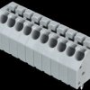 250-210 Terminal strip with operating push buttons, RM 3.5 mm, 8A, 10-pi