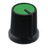 Green 6mm Pointer Knob
