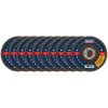 Sealey FD11580E10 115mm Aluminium Oxide Flap Discs 80Grit 22mm Bore - Pack of 10