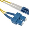 Kabel Światłowodowy, Os1 Jednomodowy, Żółty, Lc/Sc