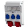 Rozdzielnica CAJA 11M - gniazda 2x16A 5p, 3x230V /11 modułów/