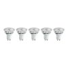 EcoPack 5pcs LED DIM GU10 4.5W 350lm 827