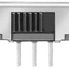Przełącznik suwakowy, DPST, montaż PCB, KNITTER-SWITCH