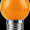 L027241225 LED bulb, E27, 1 W, orange