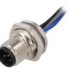 Złącze okrągłe M12 męskie proste 5pin 60V 0,2m T4171010405-001