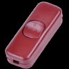 Table Lamp Pass-through Cable Rocker Switch, Brown