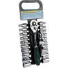 Brüder Mannesmann M29106 Socket Wrench Set 22-Piece Chromium-Vanadium Steel