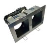 ASPRO 50-2 srebrny mat.GU10 50W Brilum