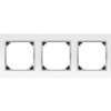Vestra Ramka Pięciokrotna Ip20 Biały/Chrom 3875-26