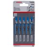 Bosch 2608631013 T 118 A Jigsaw Blades Pack of 5