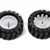 Koło robota 42x19mm; guma